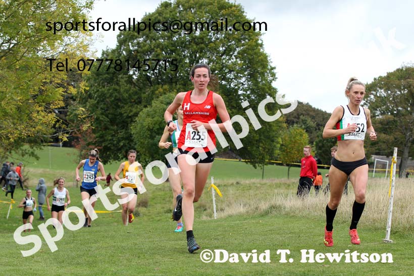 Senior womens Northern Cross Country Relays, Graves Park, Sheffield. Photo: David T. Hewitson/Sports for All Pics